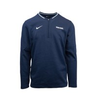 Men's 1/4-Zip Striped Collar, Utah State, Nike,